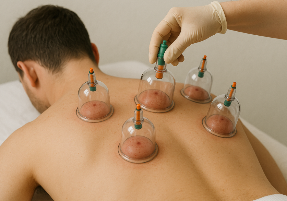 Hijama-cupping-therapy-session-at-Gaelan-Hospital-in-Sharjah